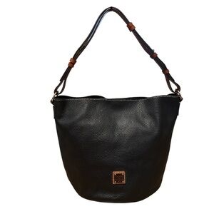 Dooney & Bourke Pebble Leather Grain Shoulder Bag